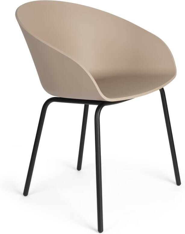 Zuiver Eetkamerstoel Void Gerecycled PP Latte Brown