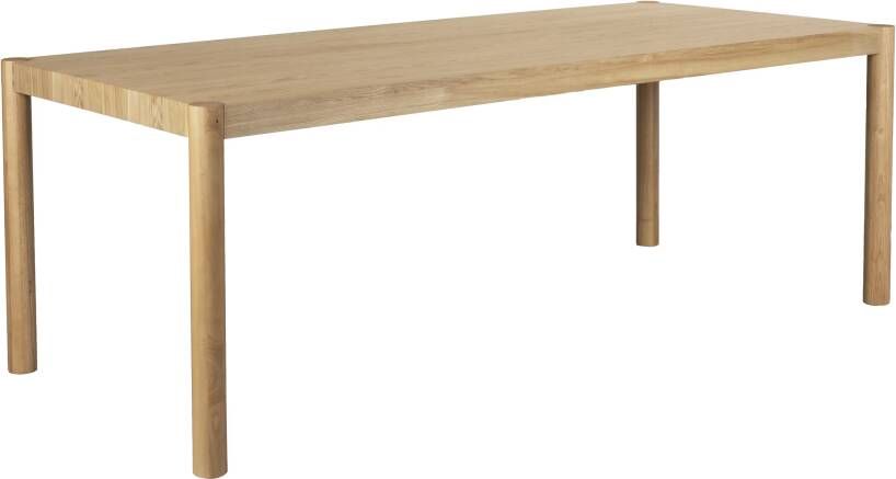 Zuiver Eettafel Sticks Essen en rubberhout 182 x 92cm Naturel