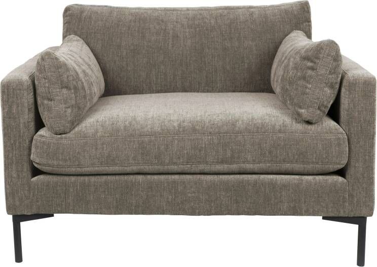 Zuiver | Loveseat Summer Coffee | Zitmeubels woonkamer | 1 5-zitsbankLoveseat - Foto 3