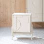 Zuiver Nachtkastje Faces Eikenhout 45 x 35cm Beige - Thumbnail 2