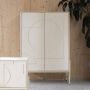 Zuiver Opbergkast Faces Eikenhout 140 x 100cm Beige - Thumbnail 2