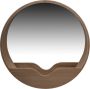 Intens Wonen Zuiver round wall spiegel hout large - Thumbnail 3
