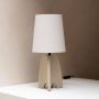 Zuiver Tafellamp Saba Beton en linnen Beige - Thumbnail 2