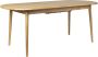 Zuiver Uitschuifbare Ovale Eettafel Twist Eiken 185-240 x 90cm Naturel - Thumbnail 2