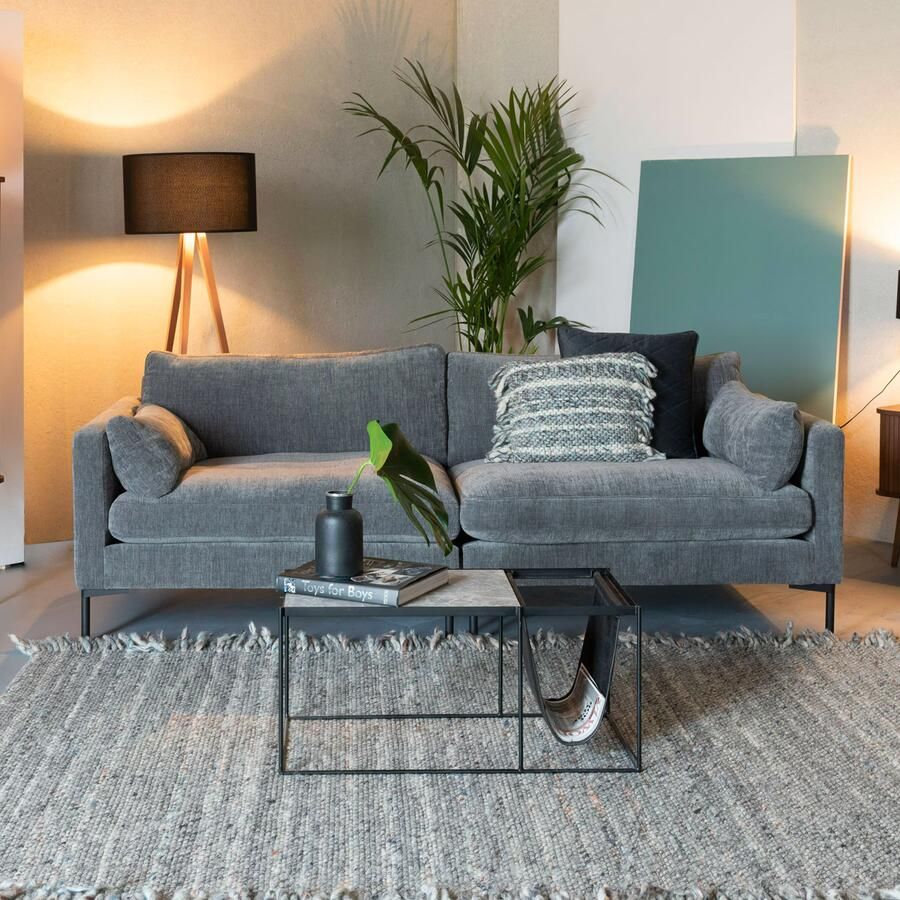 Zuiver | Summer 3-zitsbank Anthracite | Zitmeubels woonkamer | 3-zitsbank - Foto 2