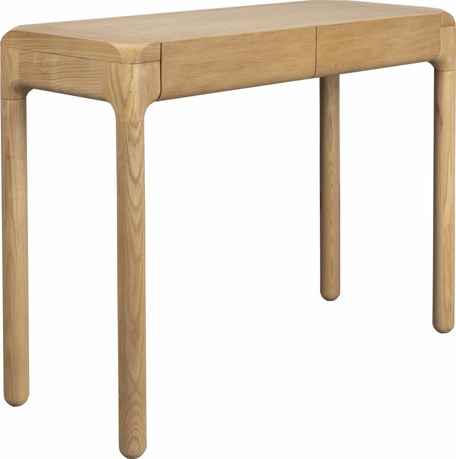 Zuiver Bureau Storm Essenhout Met 2 lades Naturel