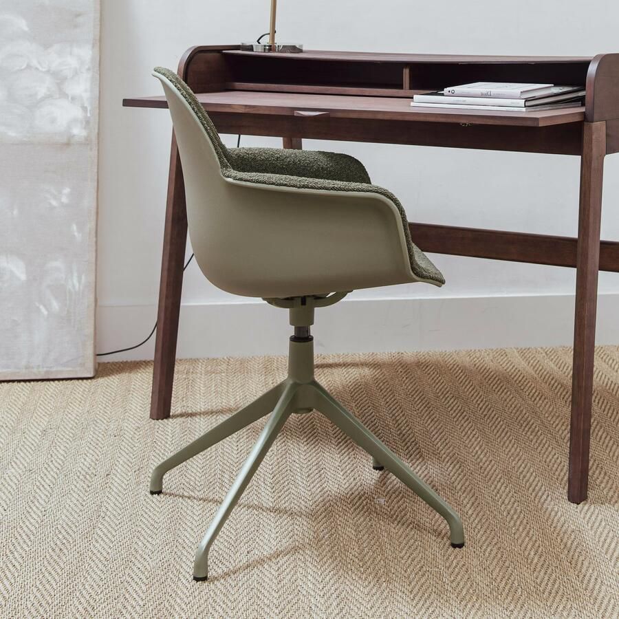 Zuiver | Armstoel Albert Kuip Swivel Green | Zitmeubels eetkamer | Armstoel - Foto 2