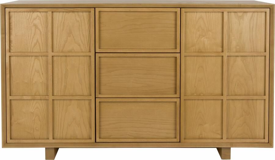 Zuiver Dressoir Raster Essenhout 120cm Naturel