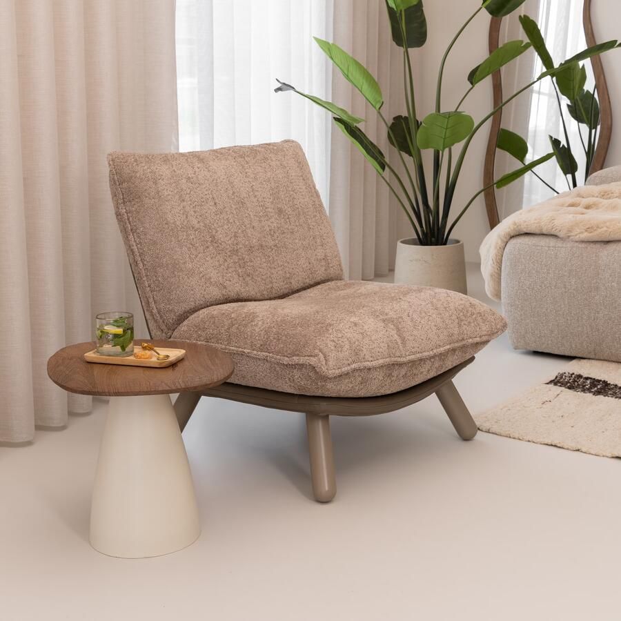 Zuiver | Fauteuil Lazy Sack Soft Beige | Zitmeubels woonkamer | Fauteuil