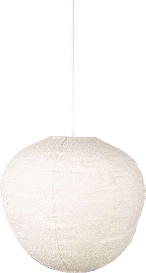 Zuiver Hanglamp Cocoon Bouclé 45cm Wit