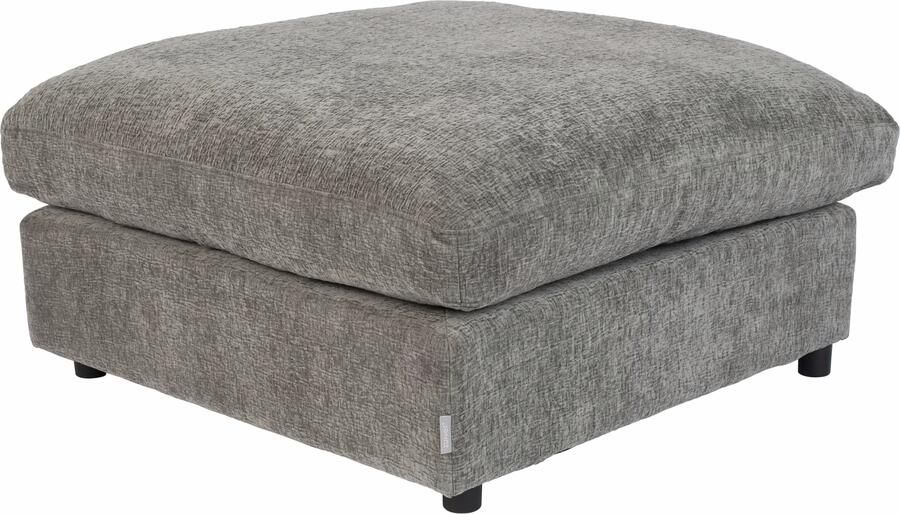 Zuiver Sense Hocker 92x92x47 Stof Grijs - Foto 2