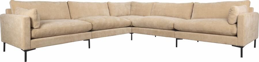 Zuiver Hoekbank Summer 318 x 318cm Chenille Zand