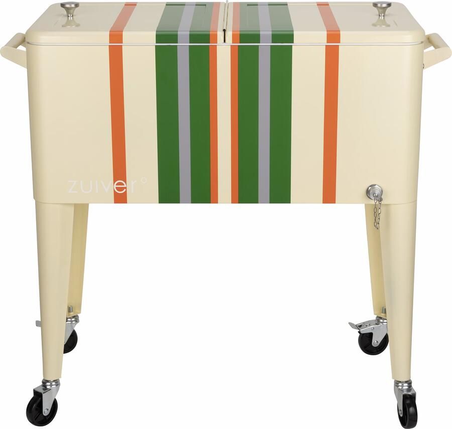 Zuiver Koelbox Cooler Be Cool Op wielen Lemon