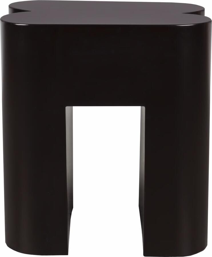 Zuiver Krukje Bijzettafel Shape 40 x 40cm Donkerbruin Organisch