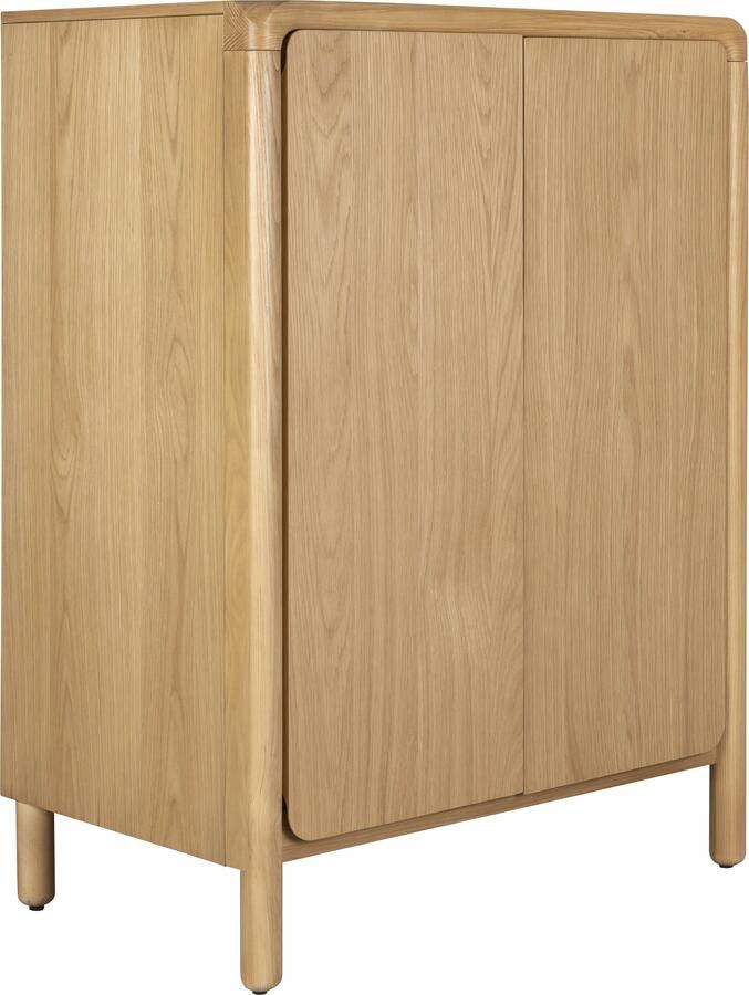 Zuiver Opbergkast Storm Essenhout 120 x 90cm Naturel
