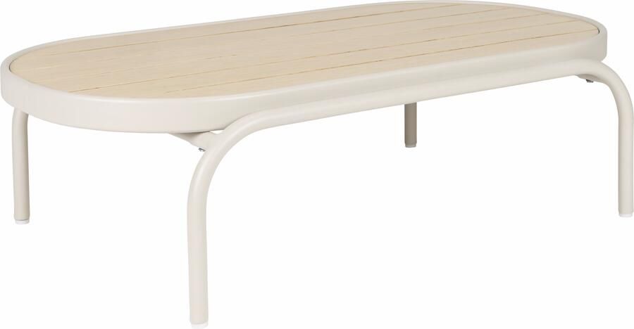 Zuiver Outdoor Ovale Salontafel Vista 110 x 62cm Beige Ovaal - Foto 3