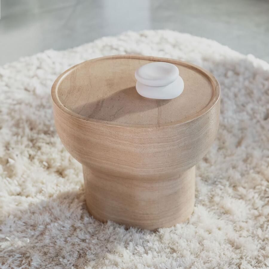 Zuiver | Bijzettafel Noble Pill Oval | Woonkamertafels | Bijzettafel