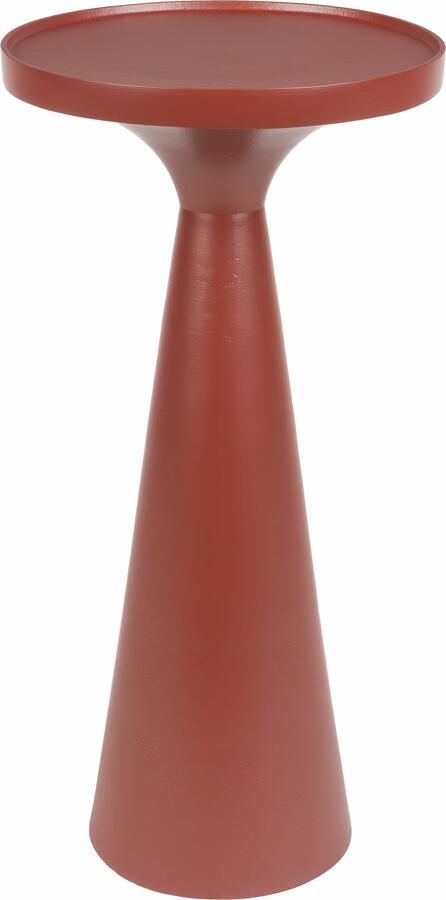 Zuiver Ronde Bijzettafel Floss 28cm Marsala