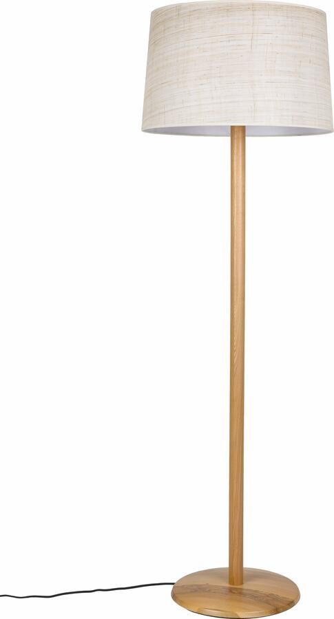 Zuiver Vloerlamp Elton Eikenhout en katoen 155cm Naturel