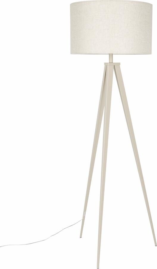 Zuiver Vloerlamp Tripod 157cm Beige