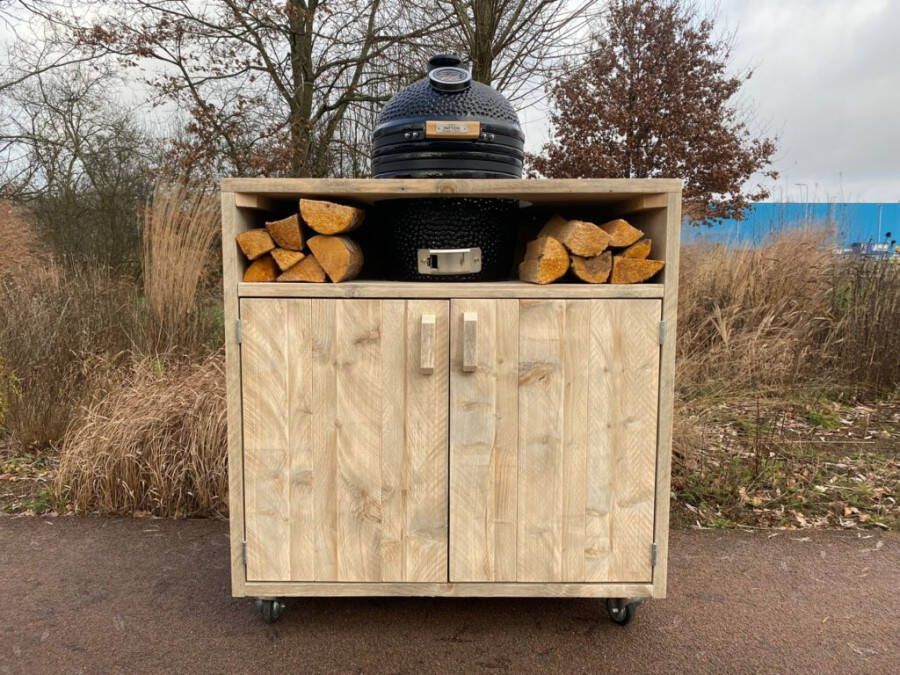 Steigerhouten buitenkeuken Noel