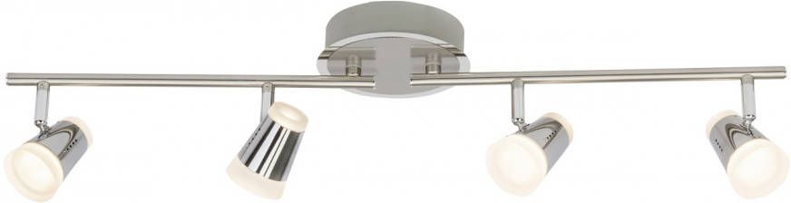 Brilliant Plafondlamp Sonny 4xGU10 5Watt (3000K) in chroom