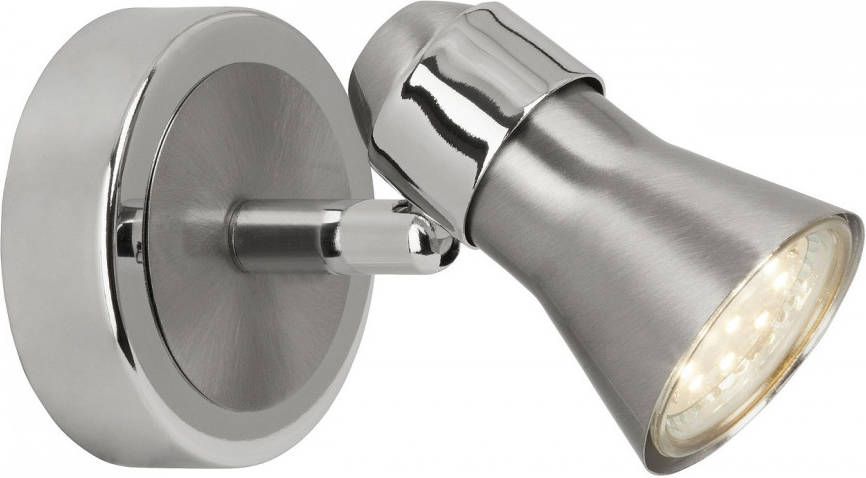 Brilliant Wandlamp Sonny 1xGU10 5Watt (3000K) in chroom