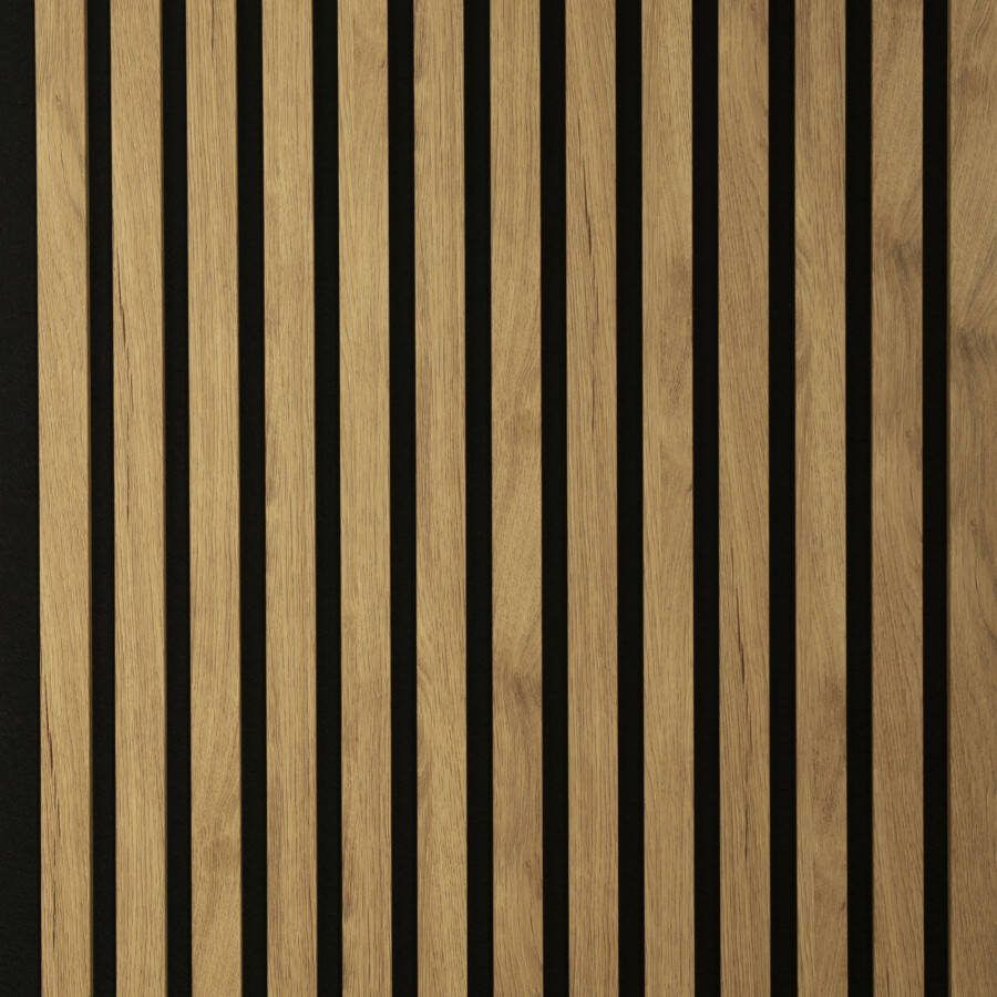 Depro Panel Wandpaneel Akoestisch 60x278 cm teak