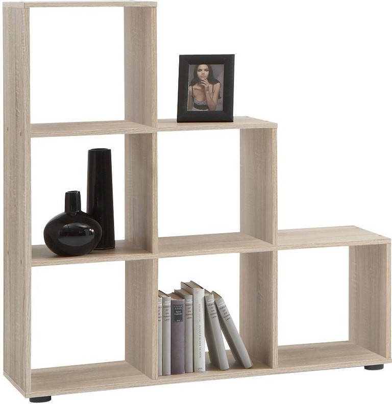 FD Furniture Boekenkast Mega 6 in eiken