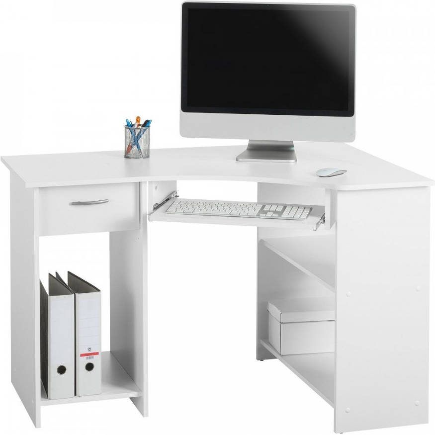 FD Furniture Hoekbureau Felix 118 breed in wit