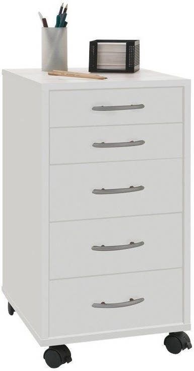 FD Furniture Ladeblok Freddy 64 cm hoog in wit