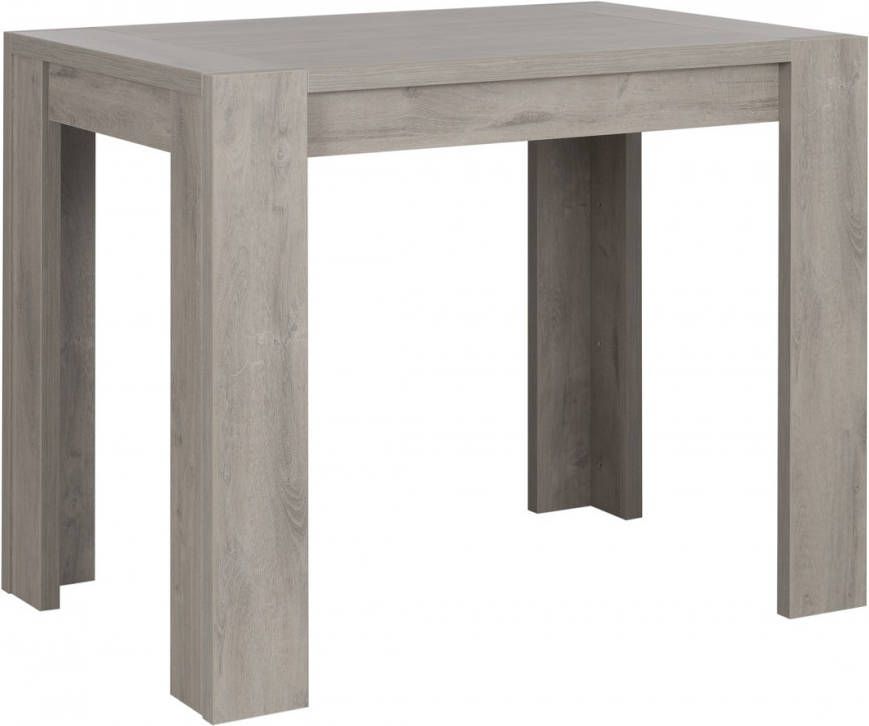 Gamillo Furniture Bartafel Boston 120 cm breed in licht grijs eiken