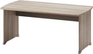 Gamillo Furniture Bureau Jazz 160 cm breed in grijs eiken