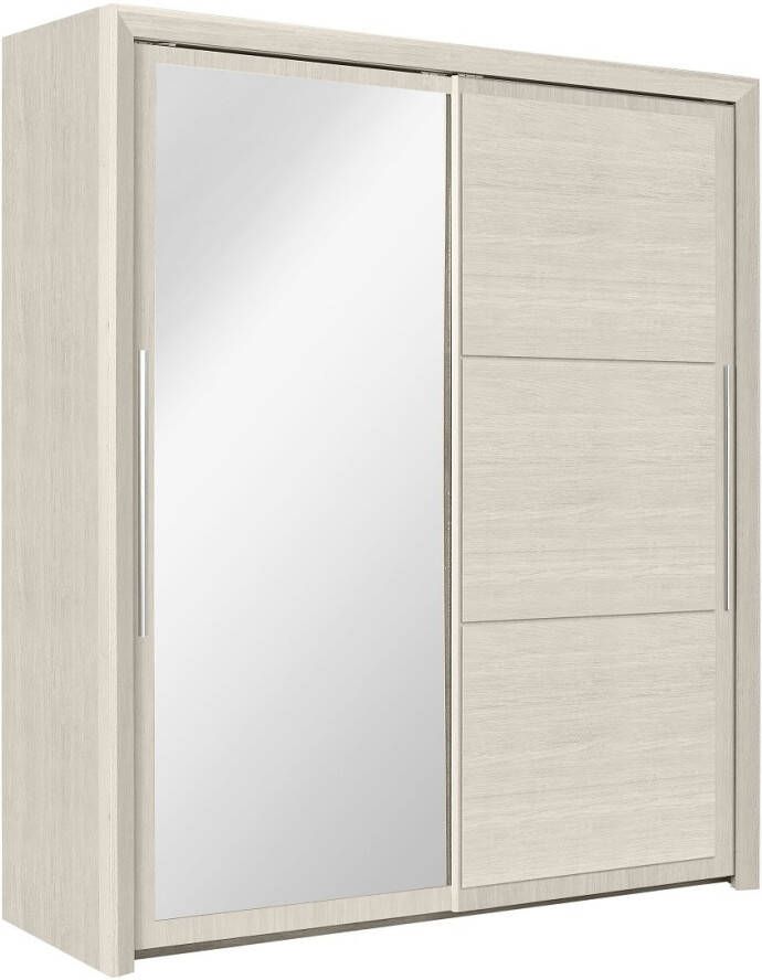 Gamillo Furniture Kledingkast Sarlat 191 cm breed in gekalkte kersenhout