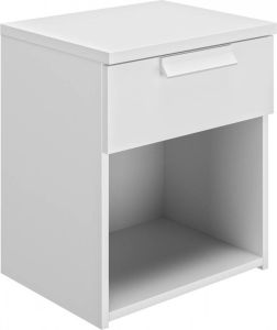 Gamillo Furniture Nachtkastje Cyrus 50 cm hoog in wit