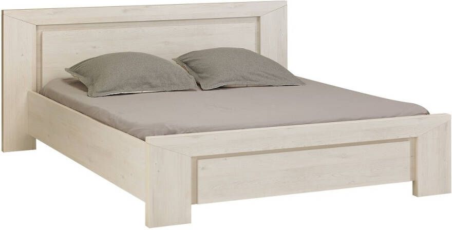 Gamillo Furniture Tweepersoonsbed Sarlat 160x200cm in gekalkte kersenhout
