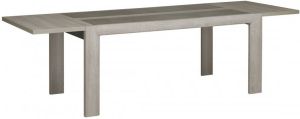Gamillo Furniture Uitschuifbare eettafel Sandro 180 tot 270 cm breed Licht grijs eiken