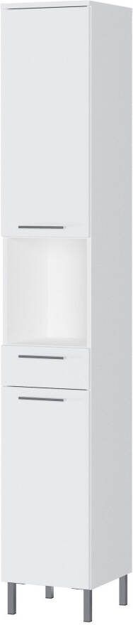 Germania Badkamerkast Arvada 190 cm hoog in wit