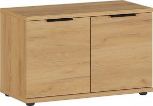 Germania Schoenenbank Fremont 48 cm hoog in navarra eiken