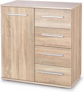 Home Style Commode Lima 82 cm hoog in sonoma eiken