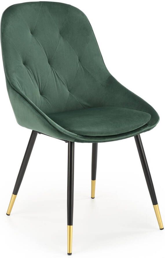 Home Style Eetkamerstoel Vegas donker groen