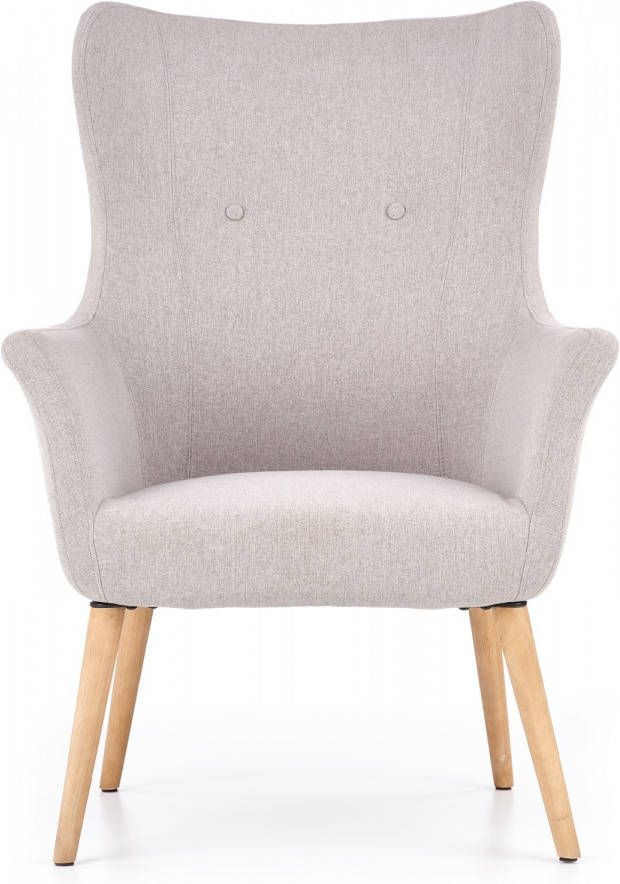 Home Style Fauteuil Cotto in lichtgrijs