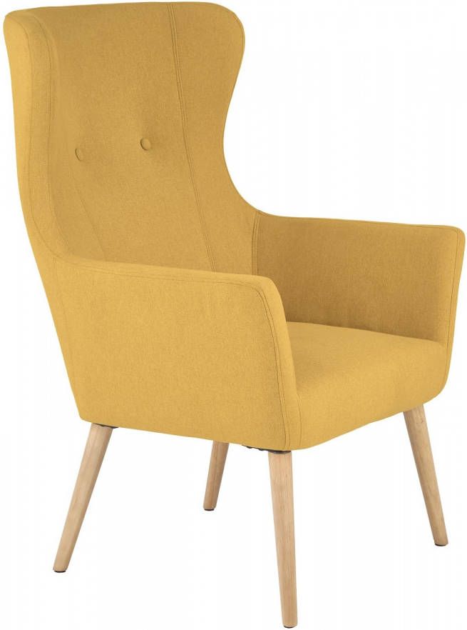 Home Style Fauteuil Cotto in mosterd geel
