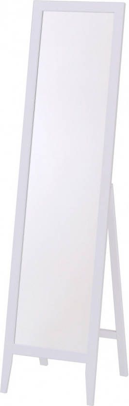 Home Style Passpiegel staand Lustro 134 cm hoog in wit