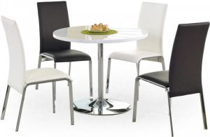 Home Style Ronde eettafel Morgan 90 cm breed in wit