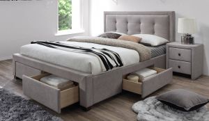 Home Style Tweepersoonsbed Evora 160x200cm in beige