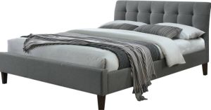 Home Style Tweepersoonsbed Samara 160x200 cm in grijs