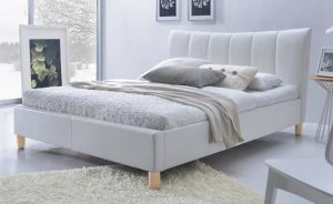 Home Style Tweepersoonsbed Sandy 160x200cm in wit