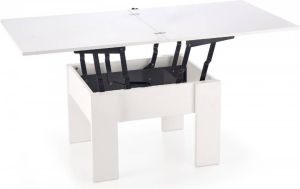 Home Style Uitklapbare salontafel Sefarin 80 tot 160 cm breed in wit