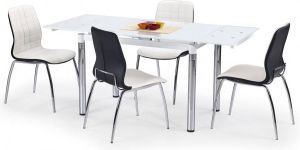 Home Style Uitschuifbare eettafel Sander 110 tot 170 cm breed in wit